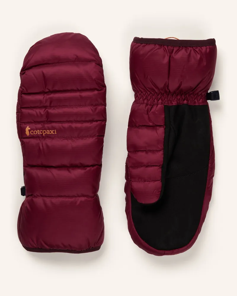 Cotopaxi Multisport-Handschuhe DOWN MITTEN Dunkelrot