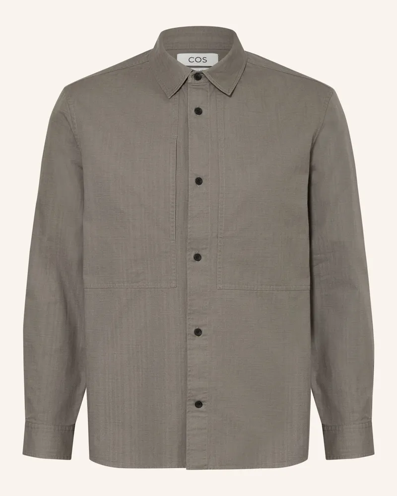 COS Hemd Regular Fit gruen Khaki