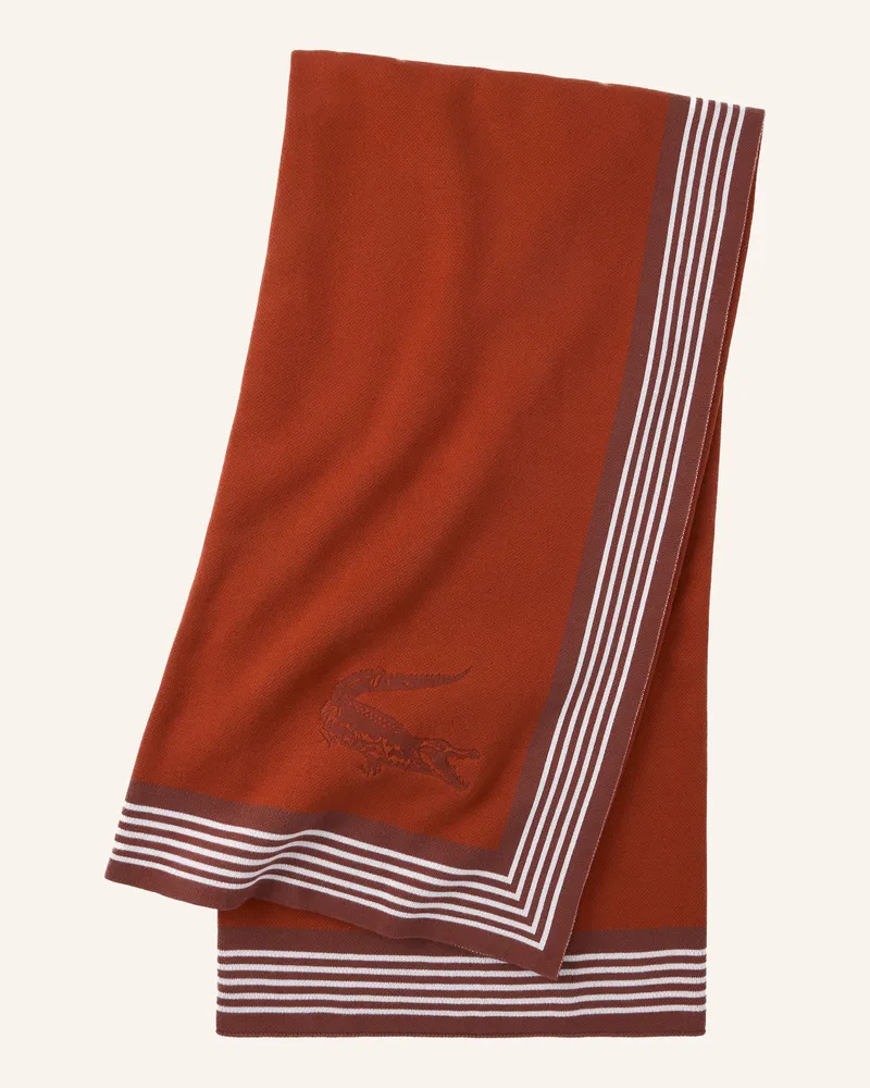 Lacoste Plaid LFRAME Dunkelorange