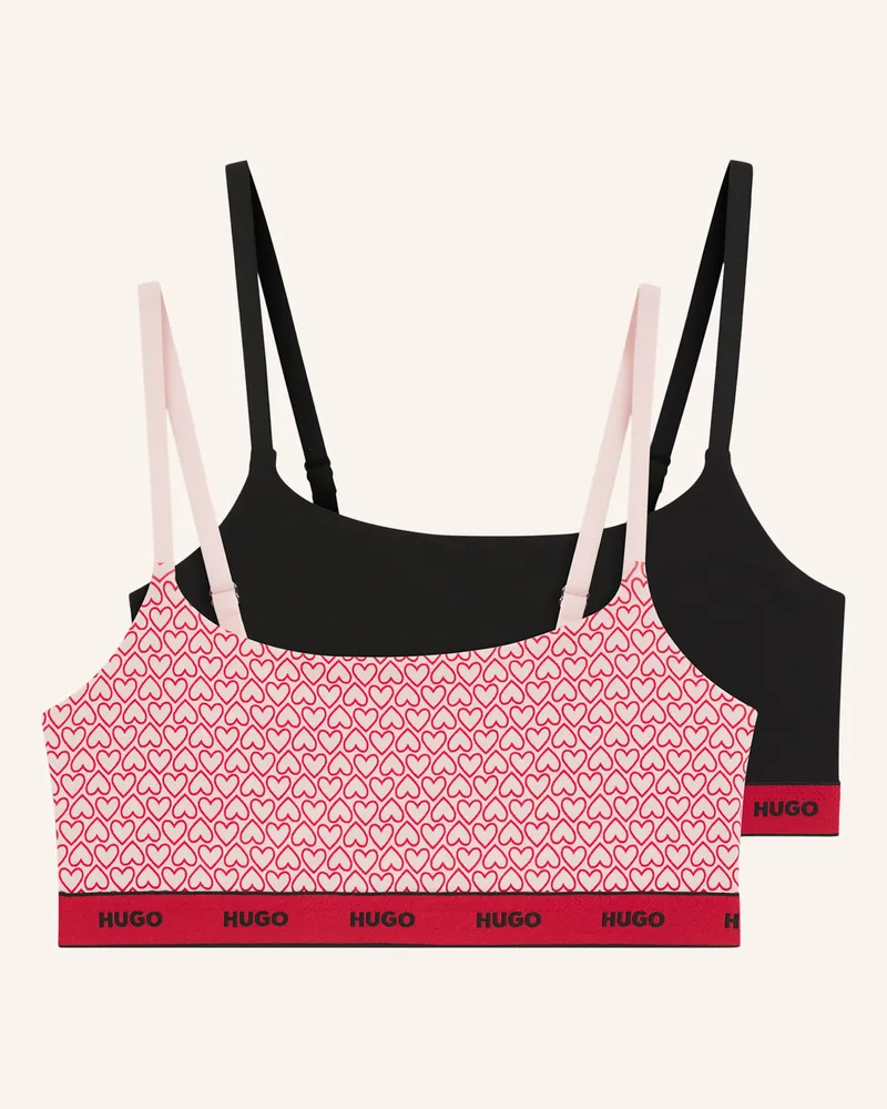 HUGO BOSS Bh TWIN BRALETTE DESIGN Hellrosa