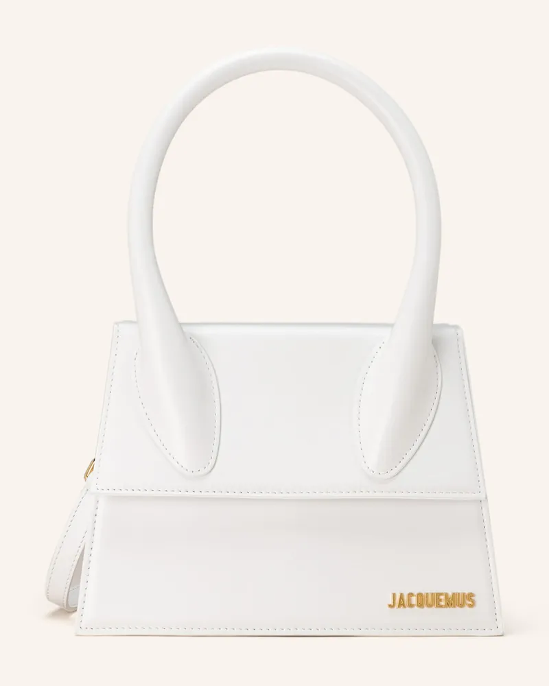 Jacquemus Handtasche CHIQUITO LARGE Weiss