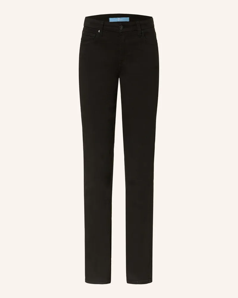 7 for all mankind Straight Jeans Kimmie Straight schwarz Schwarz