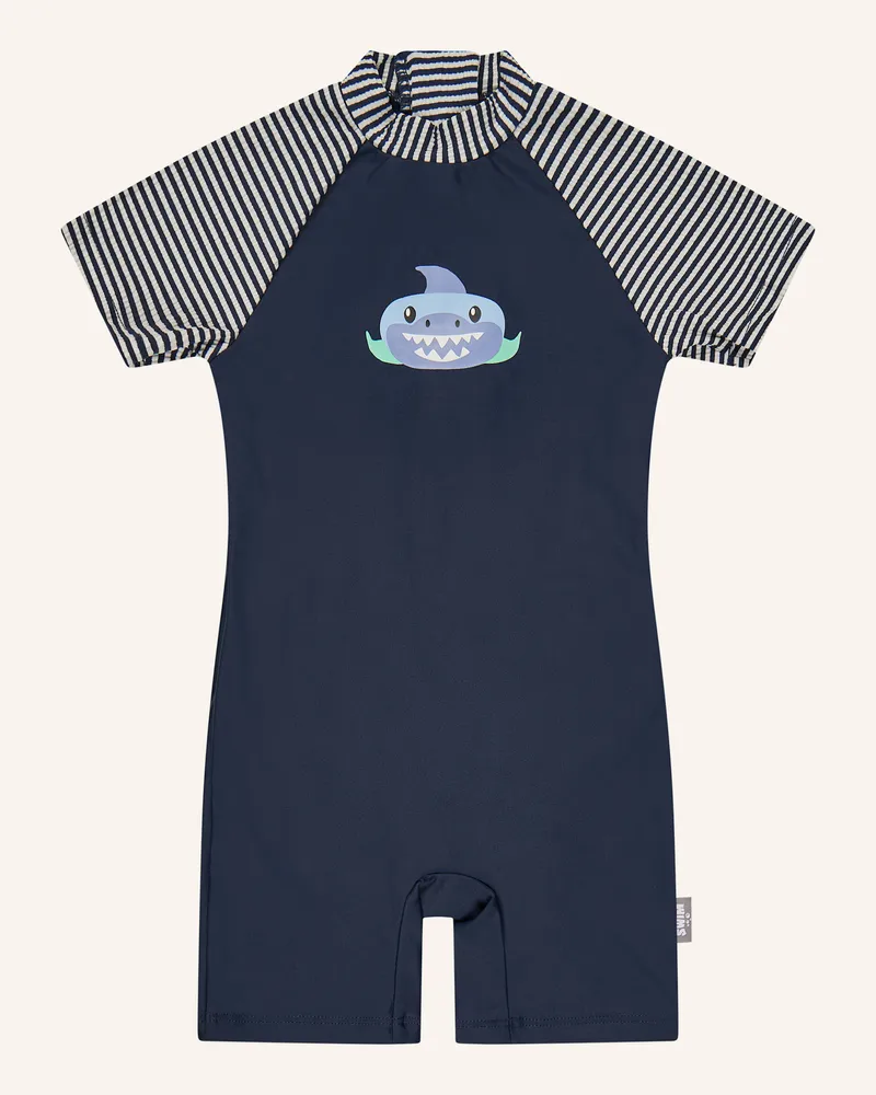 Sterntaler Schwimmanzug Hai blau Blau