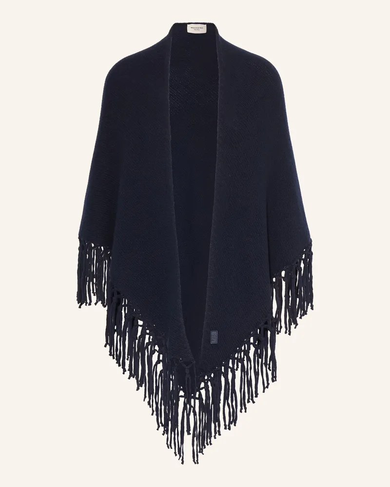 Max Mara Stola Tornado blau Dunkelblau