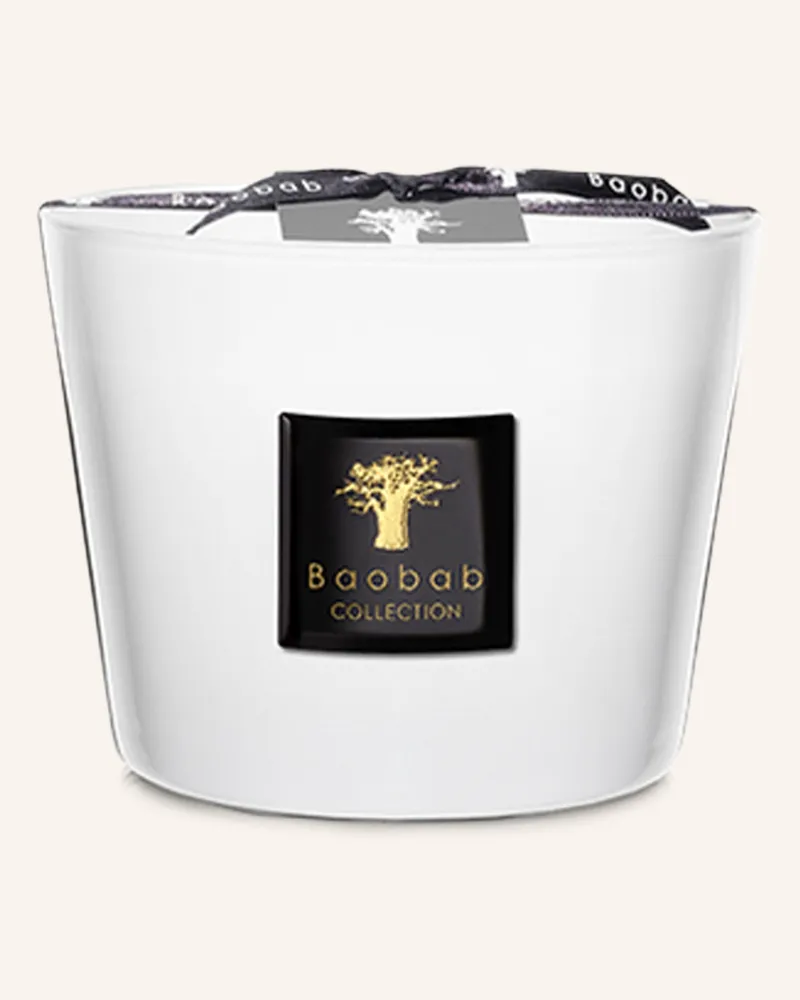 Baobab Collection Dufkerze PIERRE DE LUNE Weiss