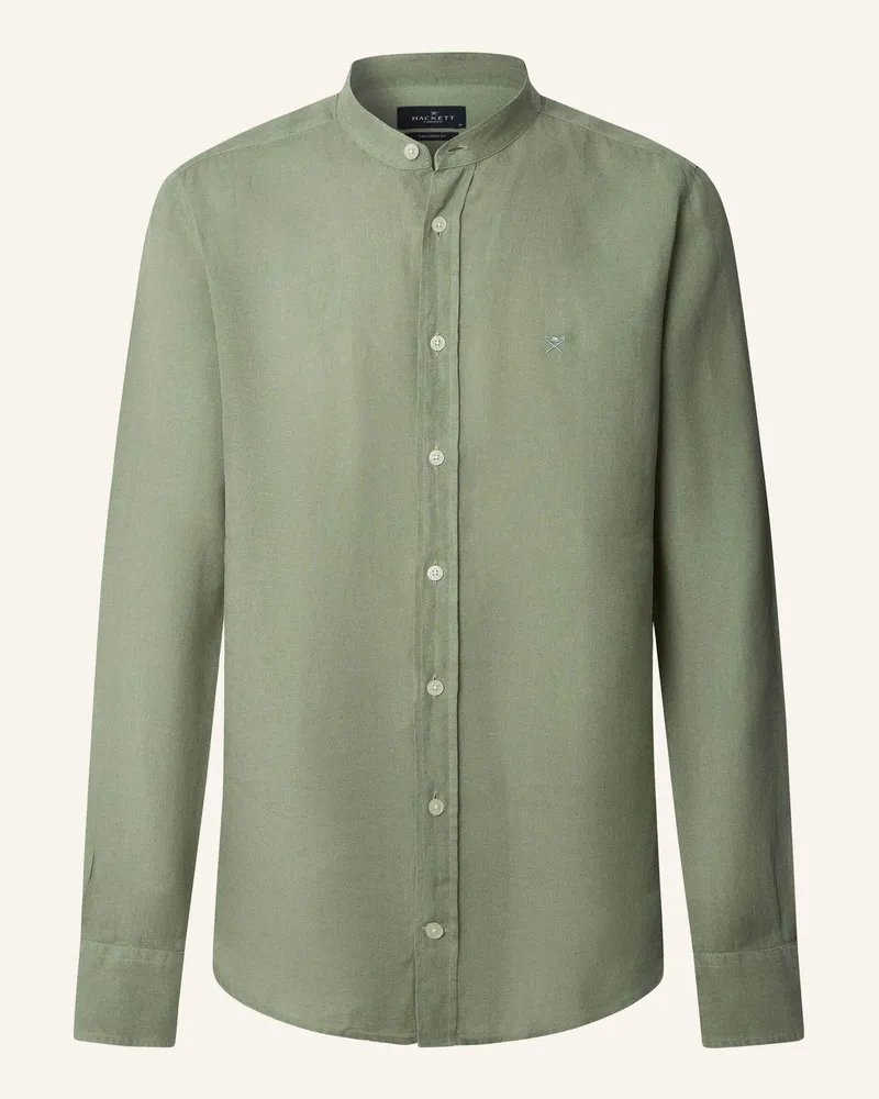Hackett Freizeithemd Ess Gmd Linen Porter gruen Grün