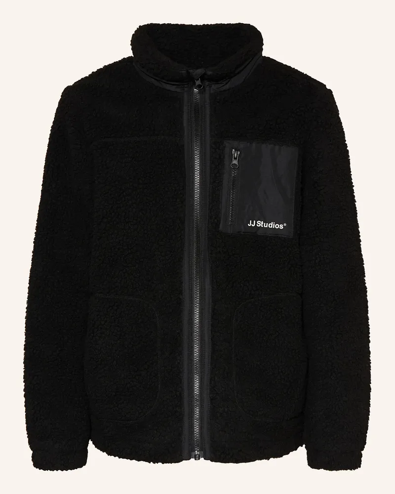 Jack & Jones Teddyfell-Jacke JJESOHO Schwarz