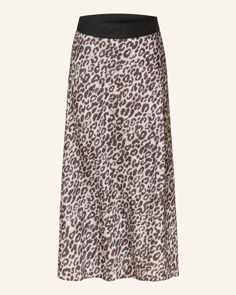 JOOP! Satinrock Saidy braun Dunkelgrau