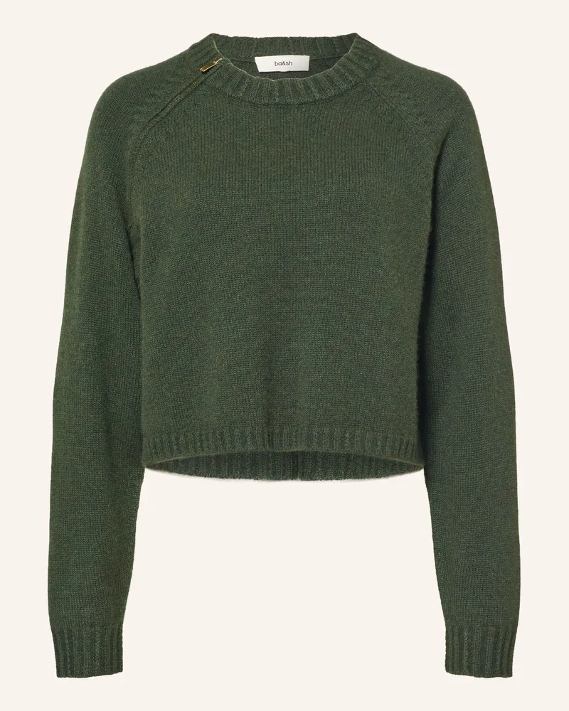ba&sh Cashmere-Pullover Corvy gruen Dunkelgrün