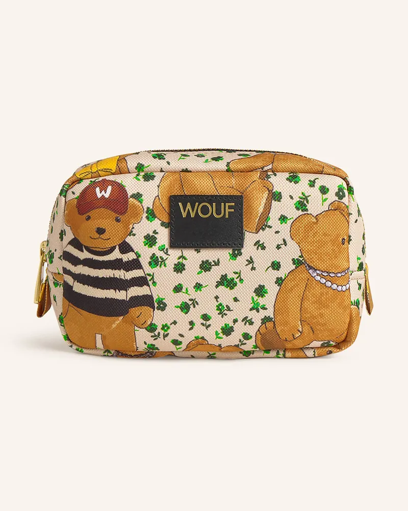 WOUF Kosmetiktasche CIRCUS Cognac