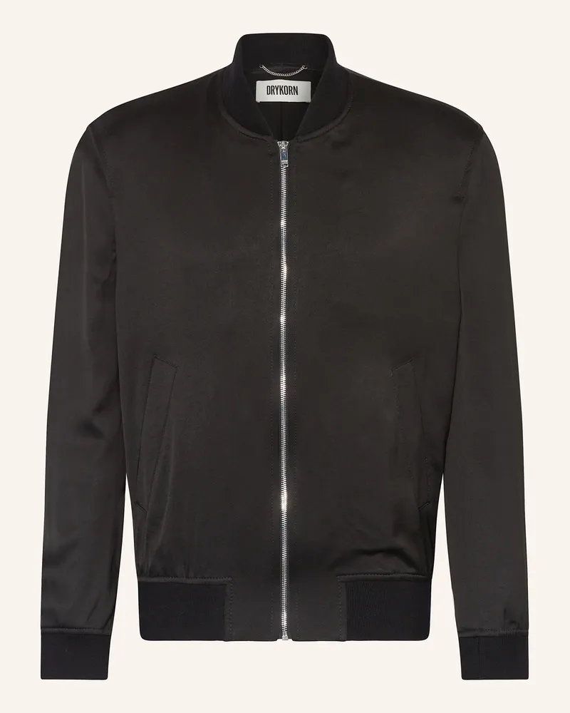 Drykorn Satinblouson Nokano schwarz Schwarz