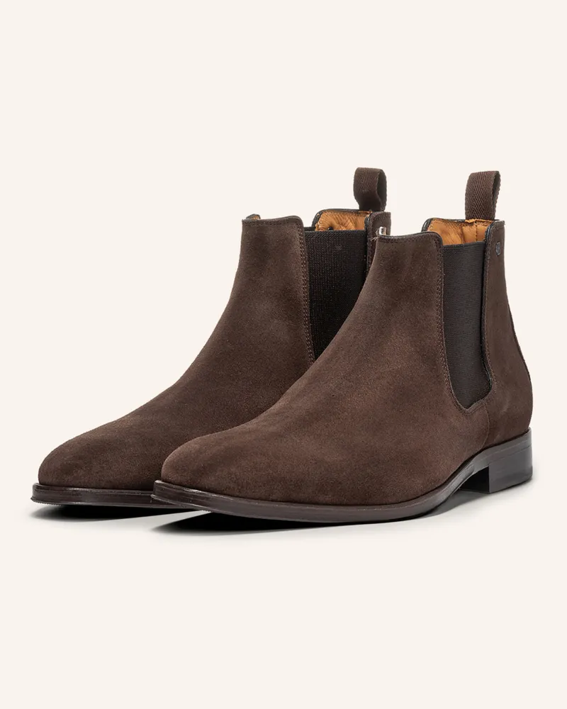 Floris van Bommel Chelsea-Boots Raffa 09 braun Dunkelbraun