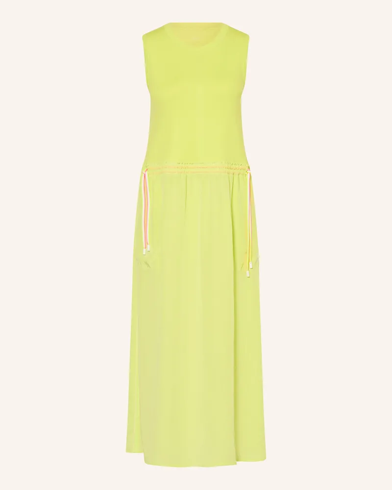 Marc Cain Kleid Im Materialmix gruen 411
