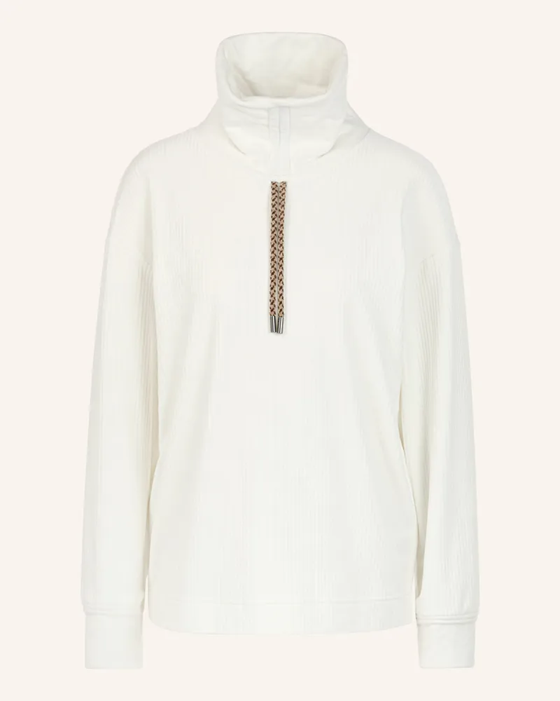 Marc Cain Sweat-Shirt weiss Weiss