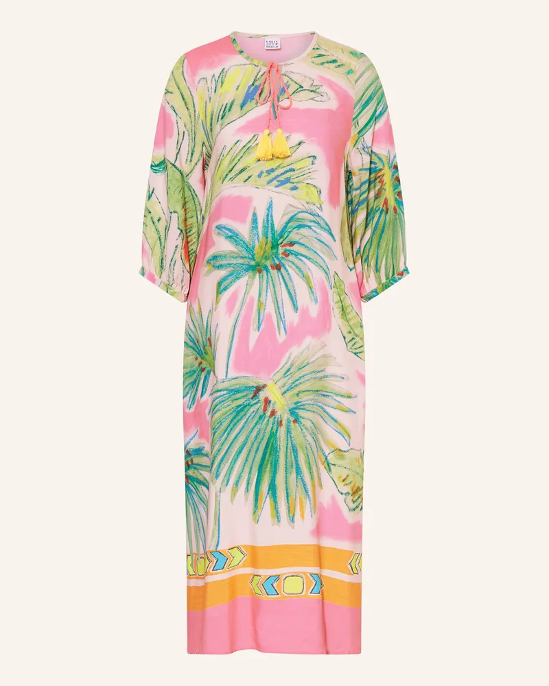 Emily van den Bergh Kleid Mit 3/4-Arm pink Ecru