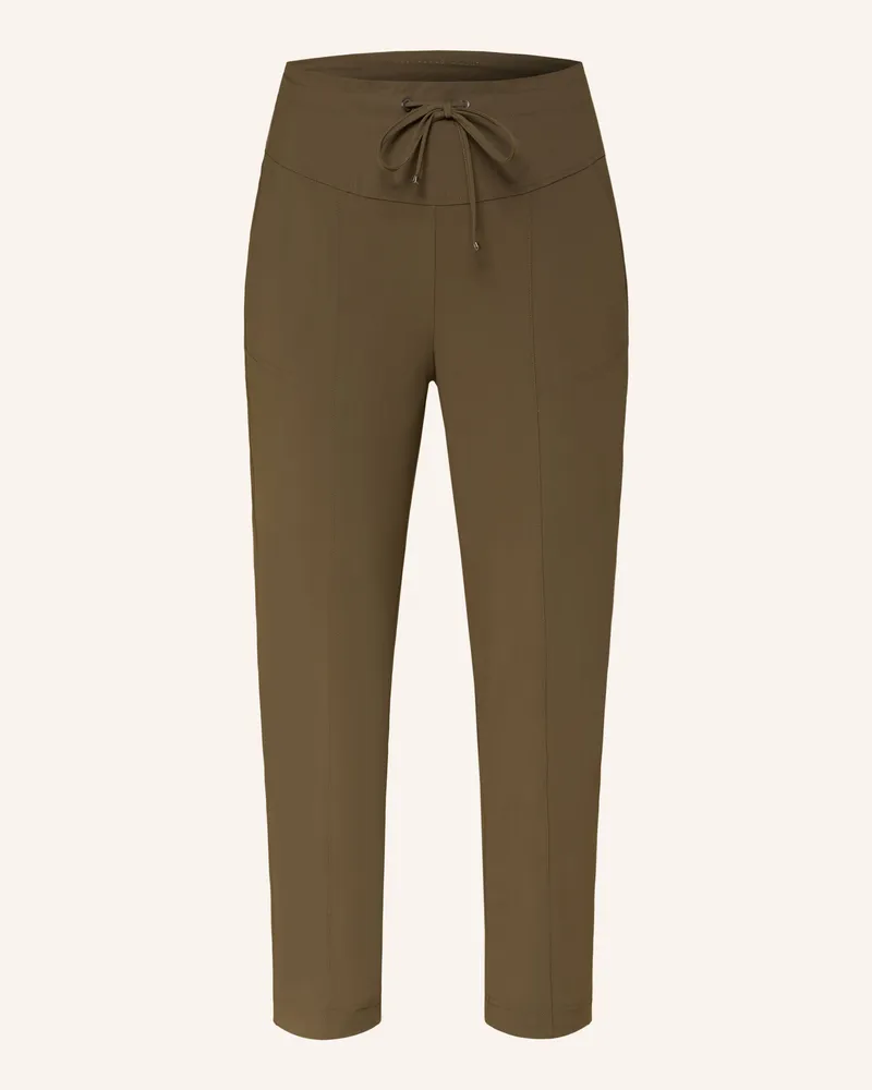 RAFFAELLO ROSSI  7/8-Hose AZRA aus Jersey Oliv