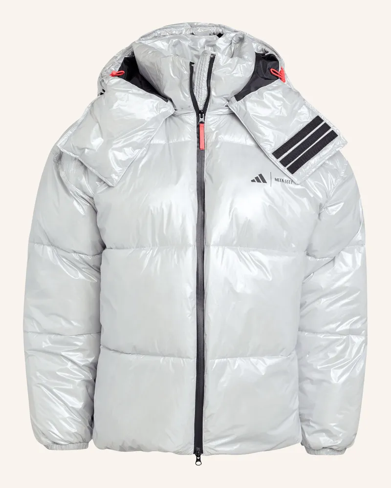 adidas Steppjacke Adidas X Moon Boot grau Silber