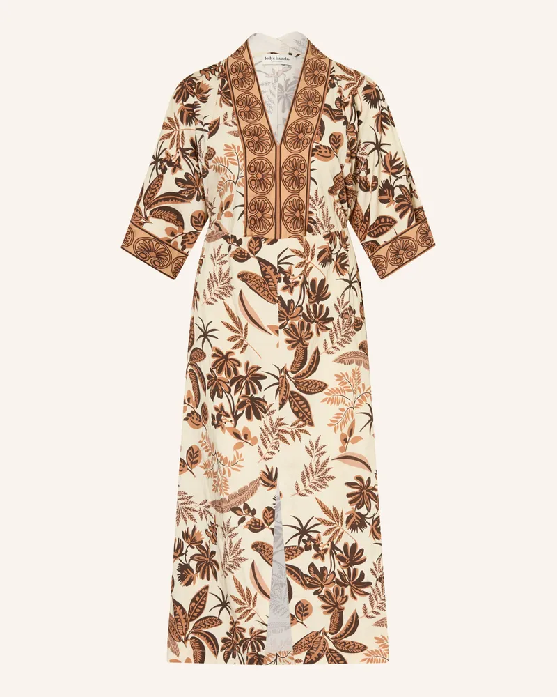 Lollys Laundry Kleid JEMIMALL mit 3/4-Arm Creme