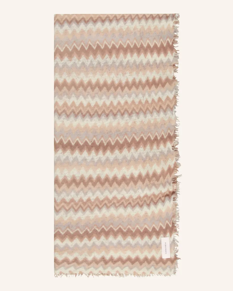 Puschoen Cashmere-Schal beige Creme
