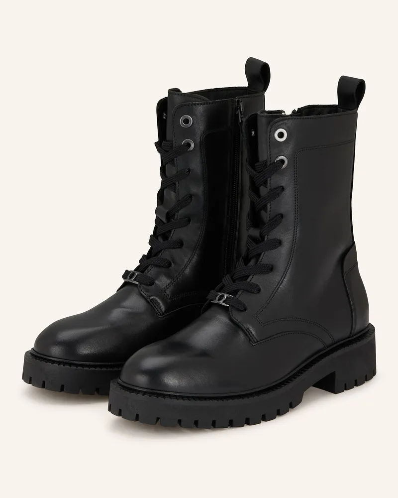 Marc O'Polo Schnürstiefel Phia 15a schwarz Schwarz