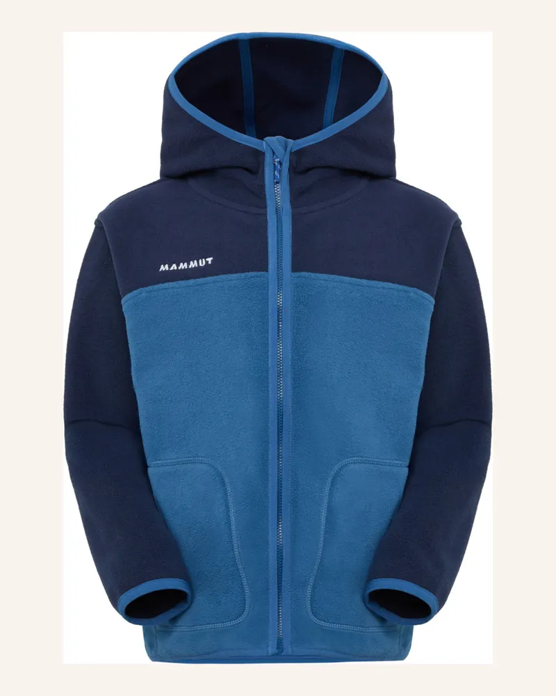 Mammut Midlayer-Jacke Waymarker Ml Mit Kapuze blau Blau
