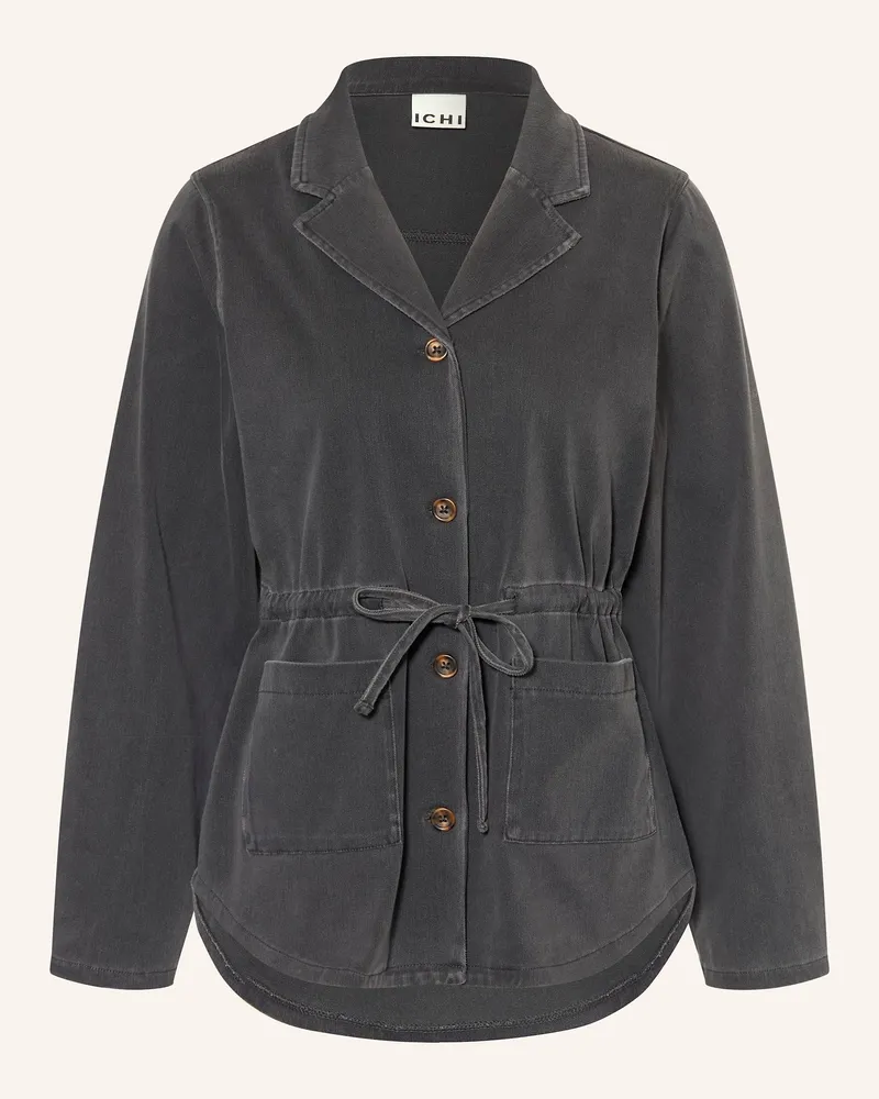 ICHI Jeans-Overshirt IHKATE Dunkelgrau