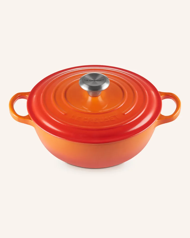 Le Creuset Kochtopf La Marmite Signature orange Flame