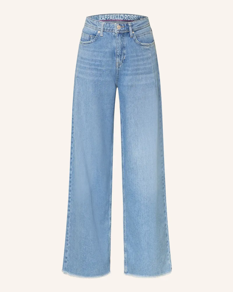 RAFFAELLO ROSSI  Wide Leg Jeans Dua blau 825