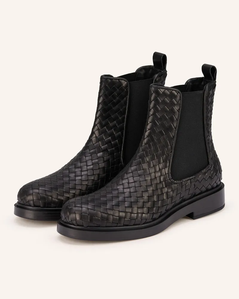 Pons Quintana Chelsea-Boots Seline schwarz Schwarz