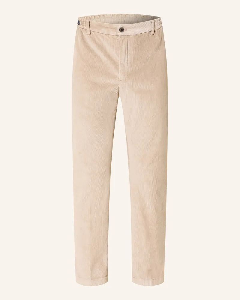 Paul & Shark Cordchino Extra Slim Fit Hellbraun