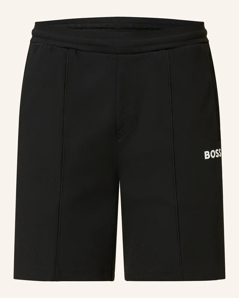 HUGO BOSS Trainingsshorts HEADLO Schwarz