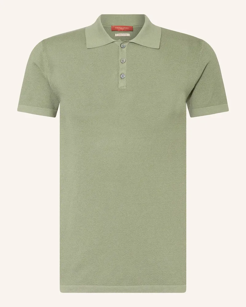 Daniele Fiesoli Strick-Poloshirt Grün
