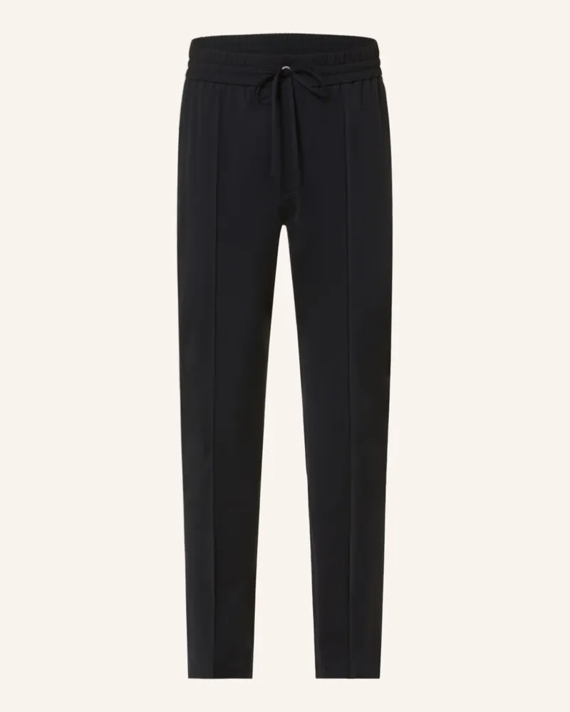 Stefan Brandt Hose im Jogging-Stil Dunkelblau