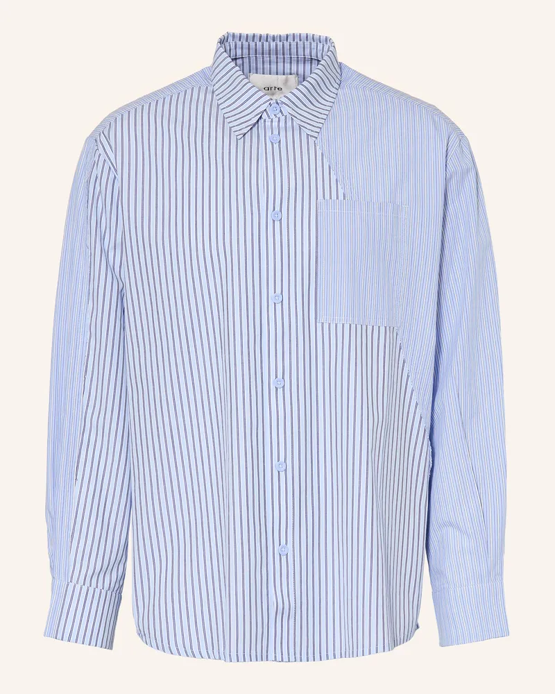 Arte Antwerp Hemd Comfort Fit blau Hellblau
