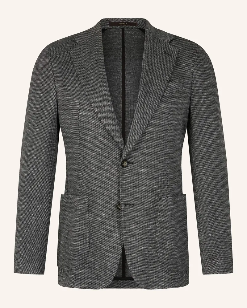 windsor. Sakko Shaped Fit Schwarz