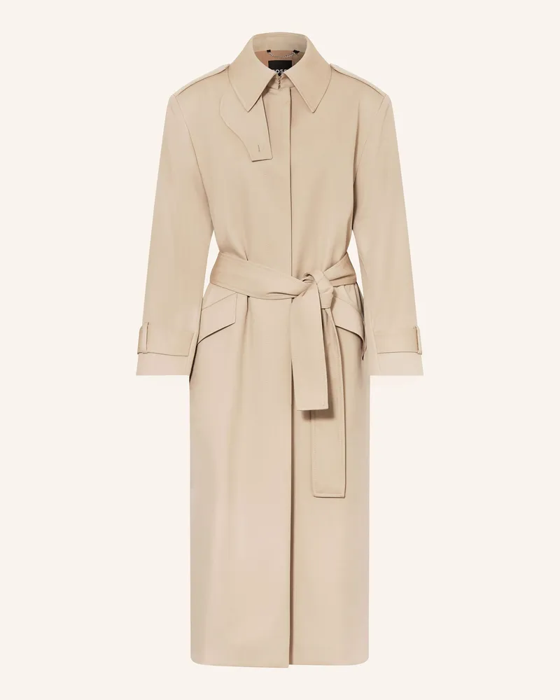 HUGO BOSS Trenchcoat Ciolet beige Hellbraun