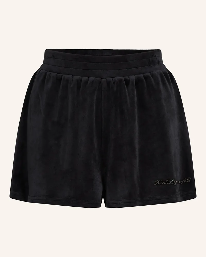 Karl Lagerfeld Hose Schwarz