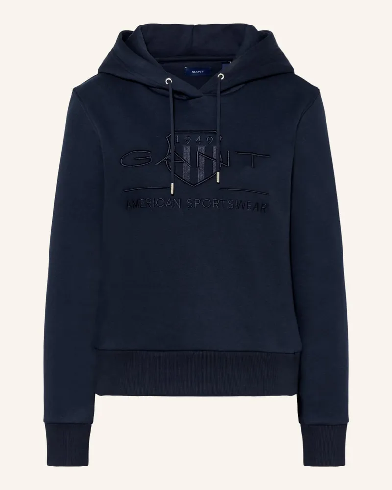 Gant Hoodie Blau