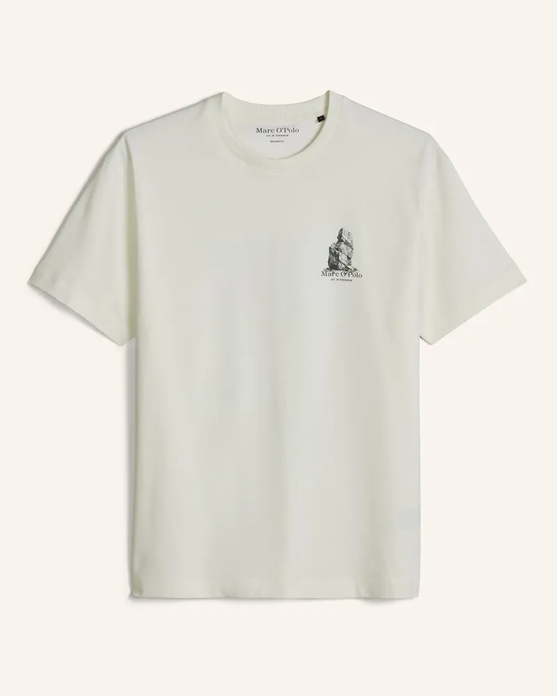 Marc O'Polo T-Shirt weiss Weiss