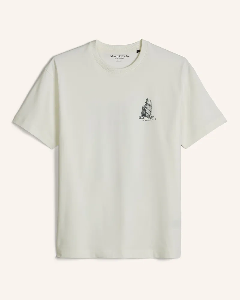 Marc O'Polo T-Shirt weiss Weiss