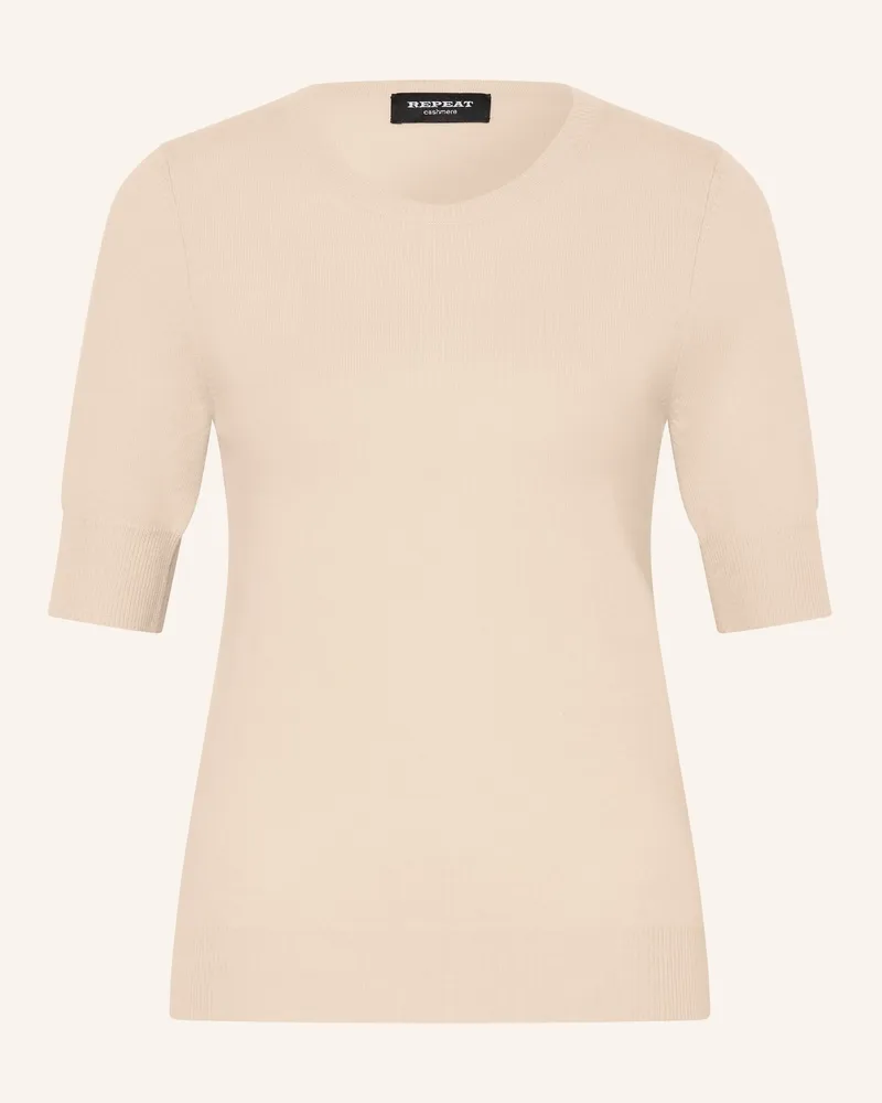 Repeat Strickshirt Aus Cashmere beige Beige