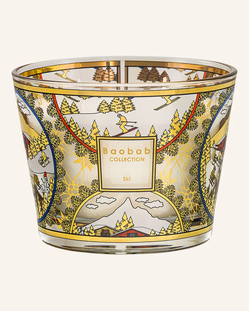 Baobab Collection Duftkerze Ski schwarz Schwarz