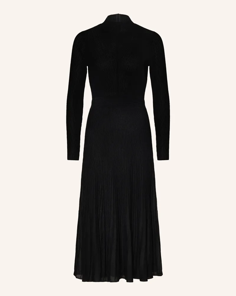 HUGO BOSS Strickkleid Felvetta Mit Glitzergarn schwarz Schwarz