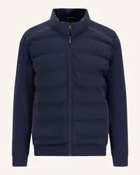 Fynch-Hatton Steppjacke im Materialmix Blau