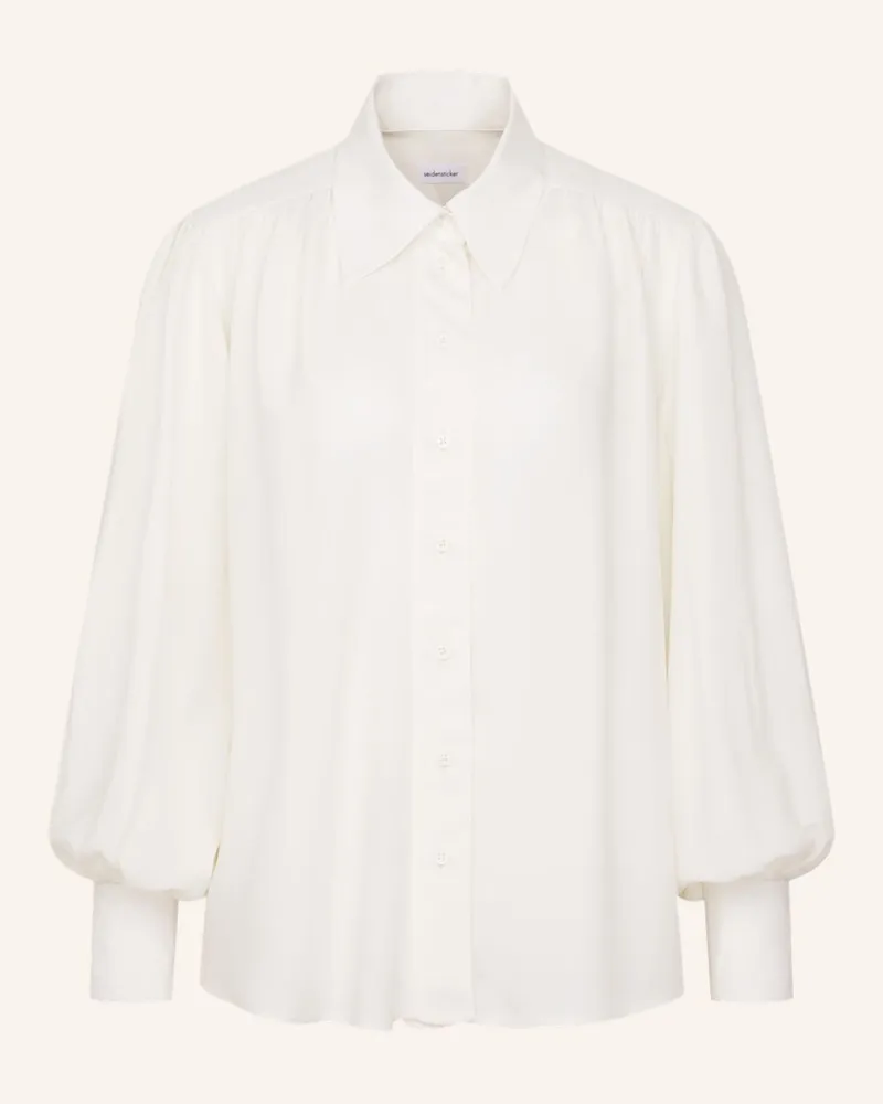 Seidensticker Ausgestellte Bluse weiss Weiss