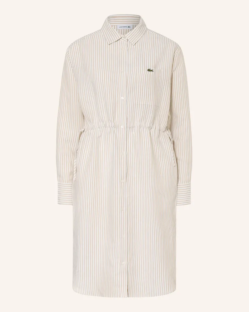 Lacoste Hemdblusenkleid beige Beige