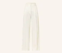 Marlenehose Mit Leinen weiss