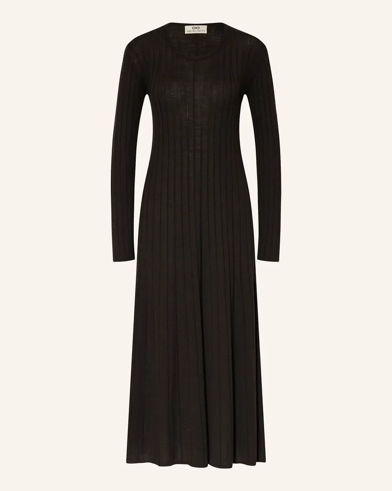 SMINFINITY Strickkleid Schwarz