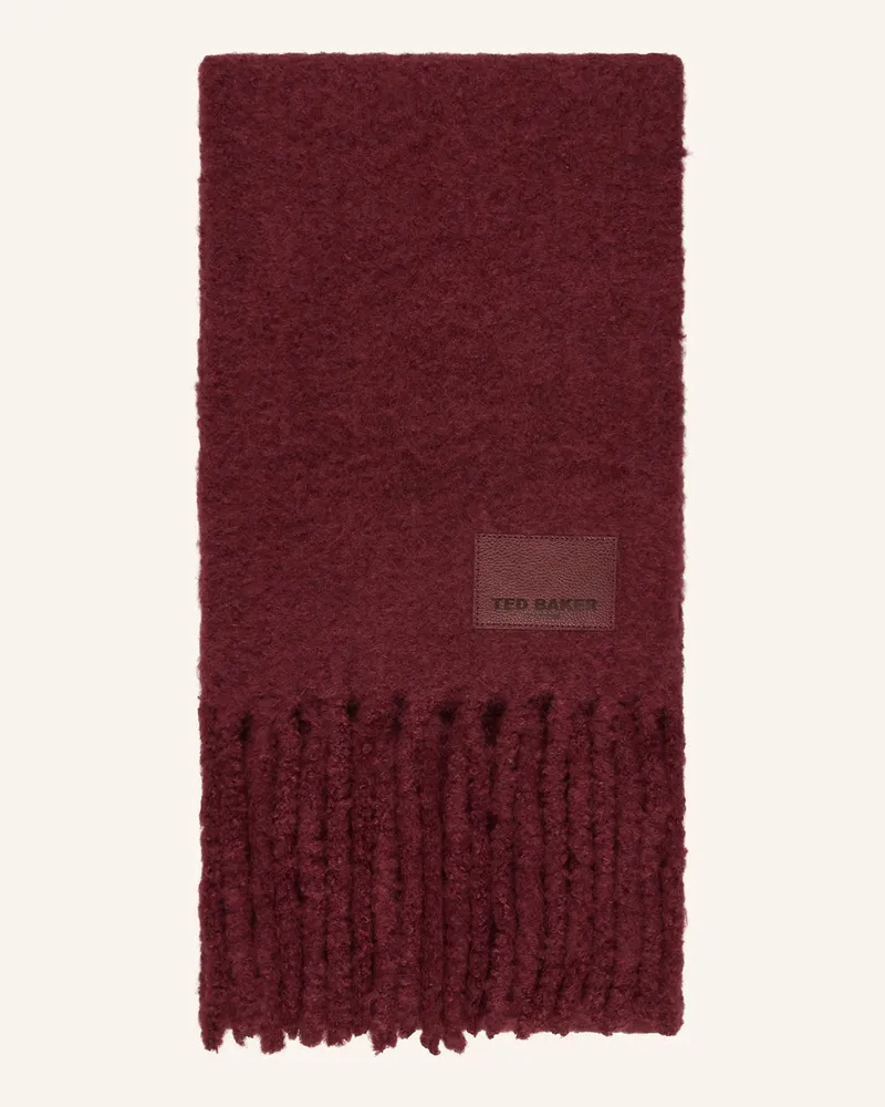 Ted Baker Schal SERSHAA Dunkelrot
