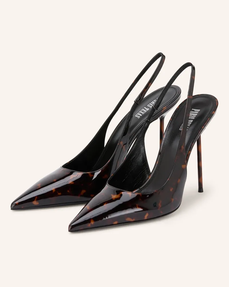 Paris Texas Slingpumps Lidia braun Dunkelbraun